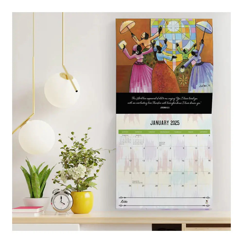 2025 Total Praise Wall Calendar