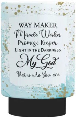 LED Flameless Candle 4" x 6"