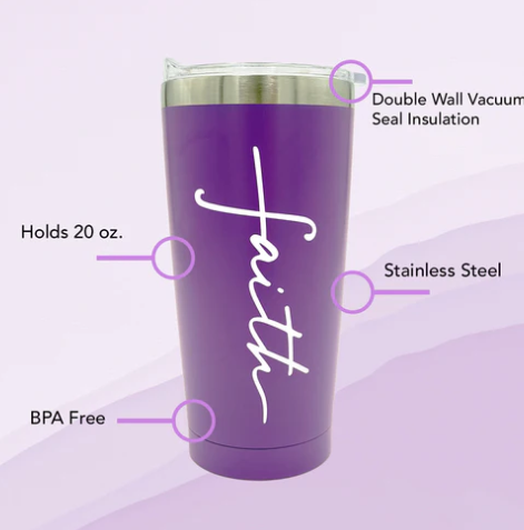 20 oz Stainless Steel Tumbler